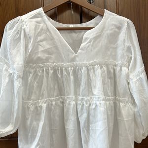 white blouse top for women