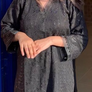 Black Pakistani Suit