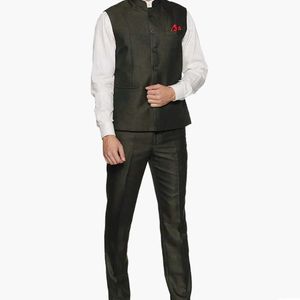 Waist Coat Pant With Shirt Ethnic Raymond