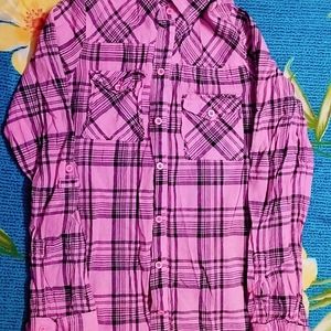 Women Check Shirt