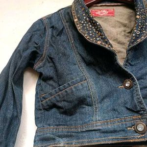 Cropped Denim Jacket