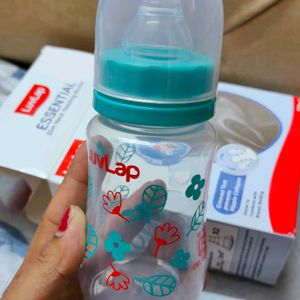 LuvLap- Slim Neck Feeding Bottle - 125 ml