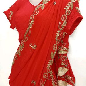 Zari Work Saree