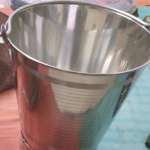 New Unused 10 Ltrs Steel Buckets [1]