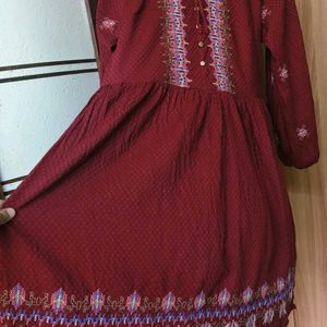 Women's Embroidered Dress