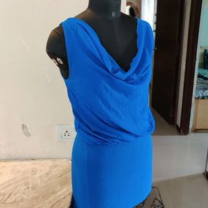 Zara Blue Mini Gorgeous Dress