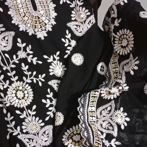 Heavy Embroidered Party Wear Pakistani Suit