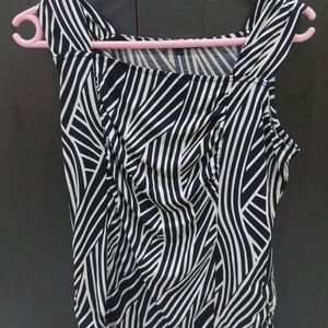 Zebra Print Top