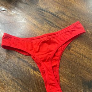 Cotton Thong Panty Combo of 2