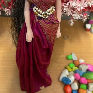 Couple Doll With Saree Punjabi