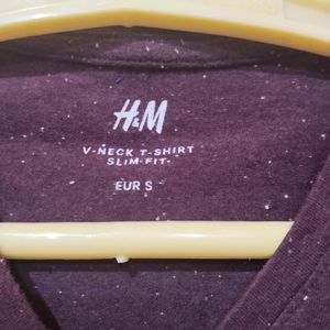 Maroon H&M T-shirt