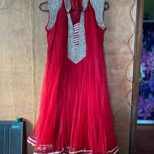 Red Ethnic Suit