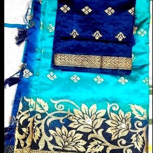 Party Wedding Wear Heavy Saree