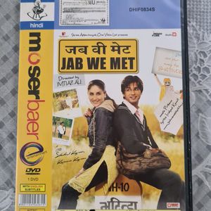 Moserbaer Hindi movie DVD..Jab We Met