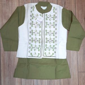 Kids Jacket Kurta Pajama Set 🛍