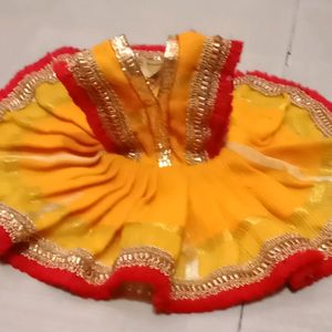 Laddu Gopal New YellowDress So Beautiful Dress