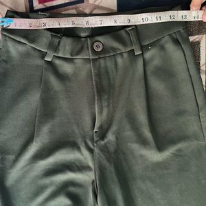 OLIVE GREEN TROUSER