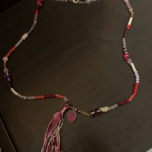 Very Elegant Multi-colored Beads Necklace