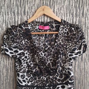 Animal Print Dress