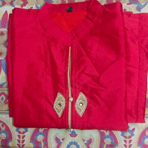 Silk A Line Kurta