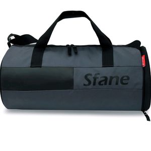 Sfane Like New Grey Duffel Gym Bag