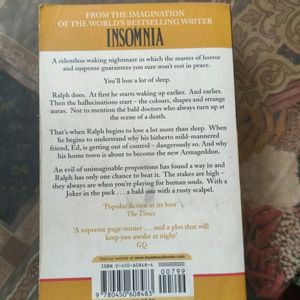 Stephen King Novel - Insomnia