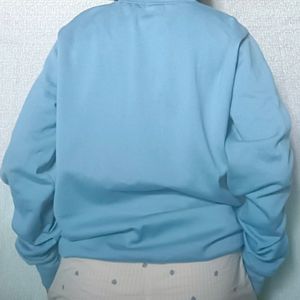 Oversized Blue Sweatshirt