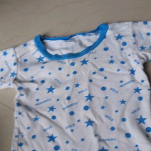 Baby Tshirt With Bottle And Nipple