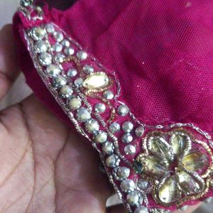 Pearl Cutting For Gown