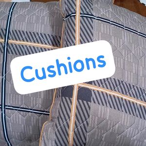 Cotton Bedsheet + 2 (Cushions + Pillow Covers)