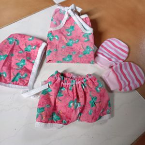 New Born Baby Dress 0-3 Months