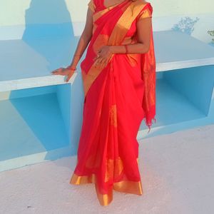 Silk Cotton Saree