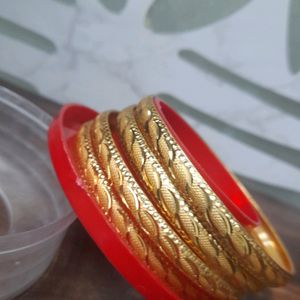 Gold Plated Bangles