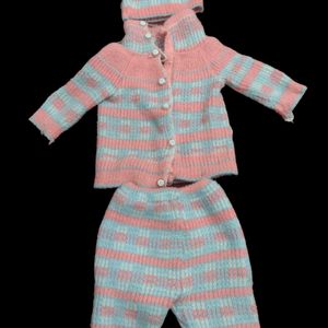 Unisex Baby Woolen Set