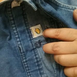 Denim Dungaree For Kids