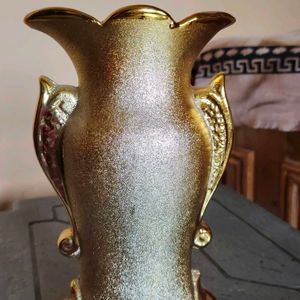 Beautiful 😍 Golden Colour Flower Vase 😍