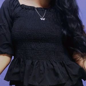 Black Stretchable Top