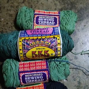 9 Cotton Threads Combo