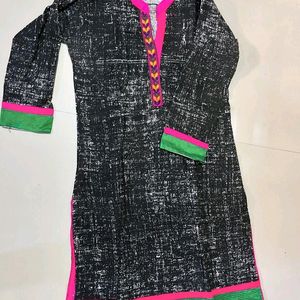 Beautiful Black Kurti