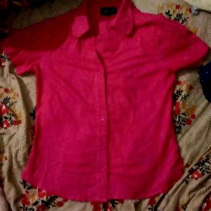 🍒 Cotton Pink Shirt For women I Bust 32