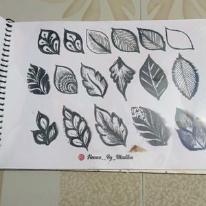 Practice Mahendi Design Book