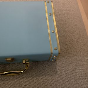 Lovely Blue Suitcase For Gifting