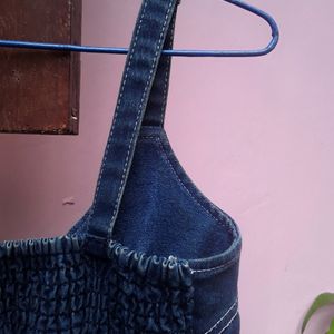 Imported Japanece DenimFrock