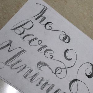 THE BARE MINIMUM CALLIGRAPHY