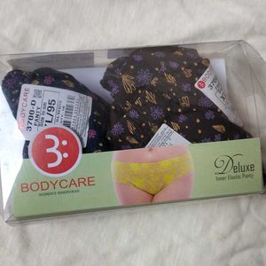 Bodycare combo panties