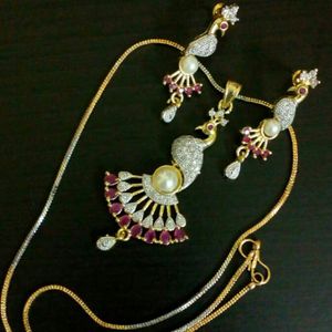 Peacock Jewellery Set