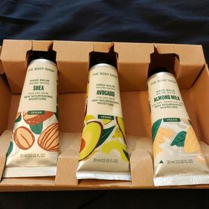 The Body Shop Trio Hand Balm Gift Set (3 pcs)