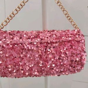 H&M Sequence Pink Sling Bag