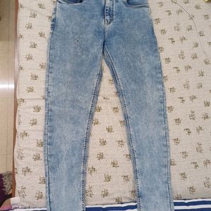 Women's Blue Skinny Jeans