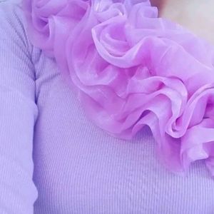 Frilled Crop Top